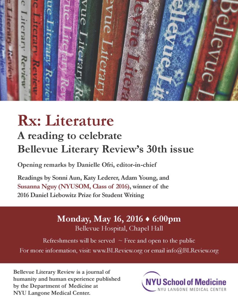 BLR spring reading 2016